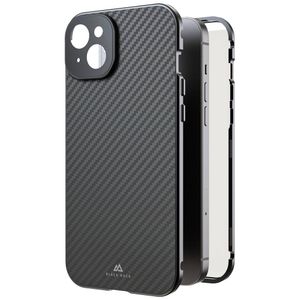 Maska &amp;quot,360° Glass&amp;quot, za Apple iPhone 15 Plus, Real Carbon Black Rock 360° Glass etui Apple iPhone 15 Plus karbon crna boja