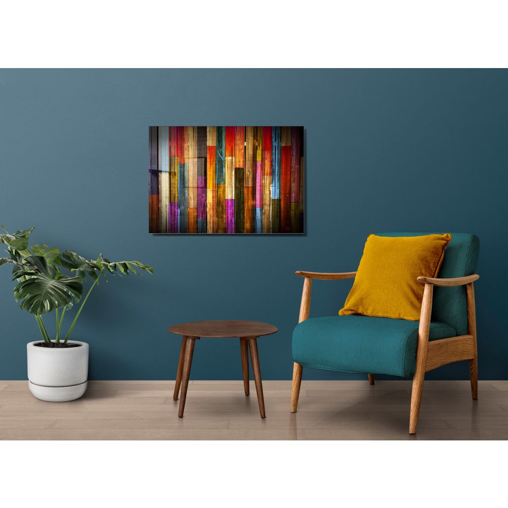 UV-001 - Dekorativna Slika na Kaljenom Staklu, Višebojna, 50 x 70 cm slika 3