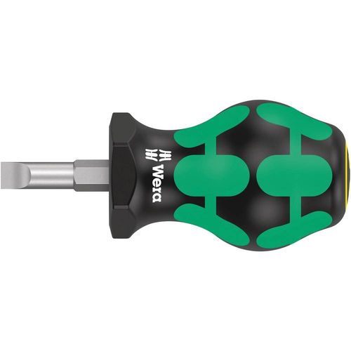 Wera 335 Stubby  plosnati odvijač Širina oštrica: 6.50 mm Duljina oštrice: 25 mm slika 1