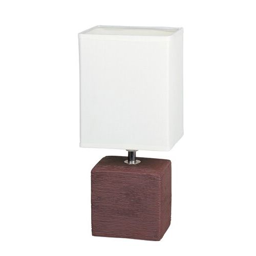 Rabalux Orlando keramička stona lampa E14 40W wenge slika 1