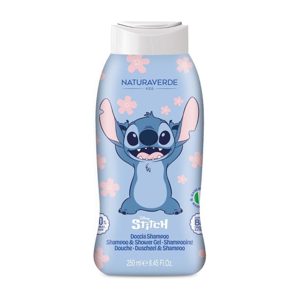 Naturaverde Kids Stitch Bio Organic Šampon i gel za tuširanje 250ml slika 1