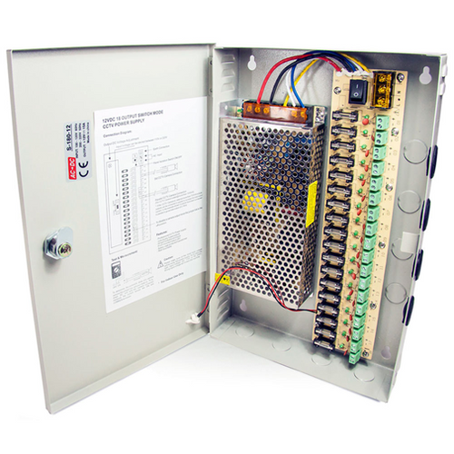 NAPAJANJE DC SPECTRA 12V 20A PANEL 18xOUT slika 1