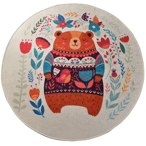 Sweet Bear   Multicolor Carpet (200 cm) slika 2
