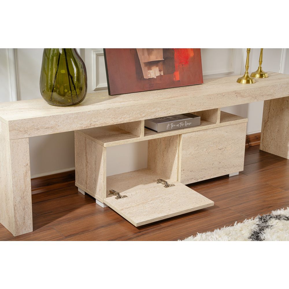 Enclave - Travertine TV Stalak slika 3