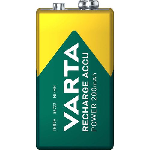 VARTA-56722/1 9V PUNJIVA NiMH baterija 200mAh R22, Pakovanje 1kom slika 4