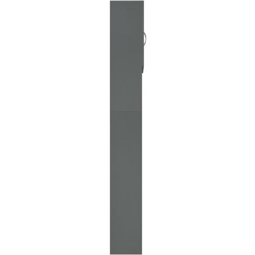 Ormarić za perilicu rublja sivi 64 x 25,5 x 190 cm od iverice slika 7