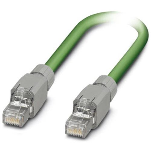 Phoenix Contact 1404366 RJ45 mrežni kabel, Patch kabel cat 5, cat 5e SF/UTP 5.00 m zelena  1 St. slika 1