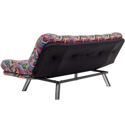 Atelier Del Sofa Misa Small Sofabed - Patchwork Multicolor 3-Seat Sofa-Bed slika 7