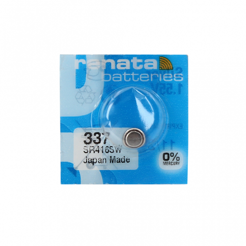 Baterija srebro oksid Renata 1.55V SR416W/337 slika 1