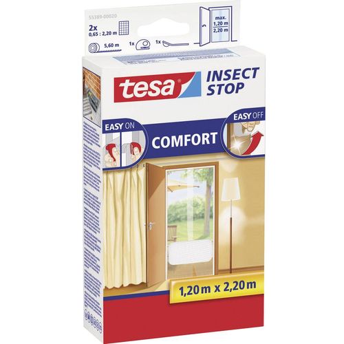 tesa  COMFORT  55389-00020-00    mreža protiv insekata za vrata    (Š x V) 1200 mm x 2200 mm  bijela  1 St. slika 1