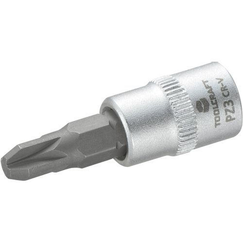 TOOLCRAFT 816059 križni pozidriv bit za nasadni ključ PZ 3 1/4'' (6.3 mm) slika 1