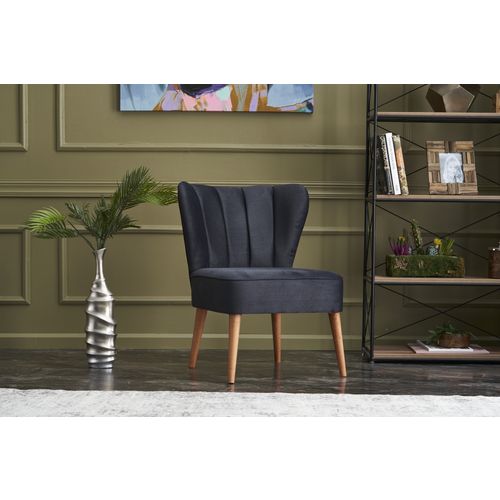 Layla - Anthracite Anthracite Wing Chair slika 1