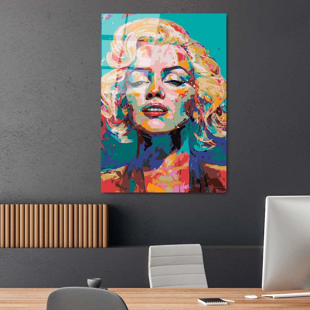 UV-793 Dekorativna Slika na Kaljenom Staklu, 70 x 100 cm, Višebojna slika 2