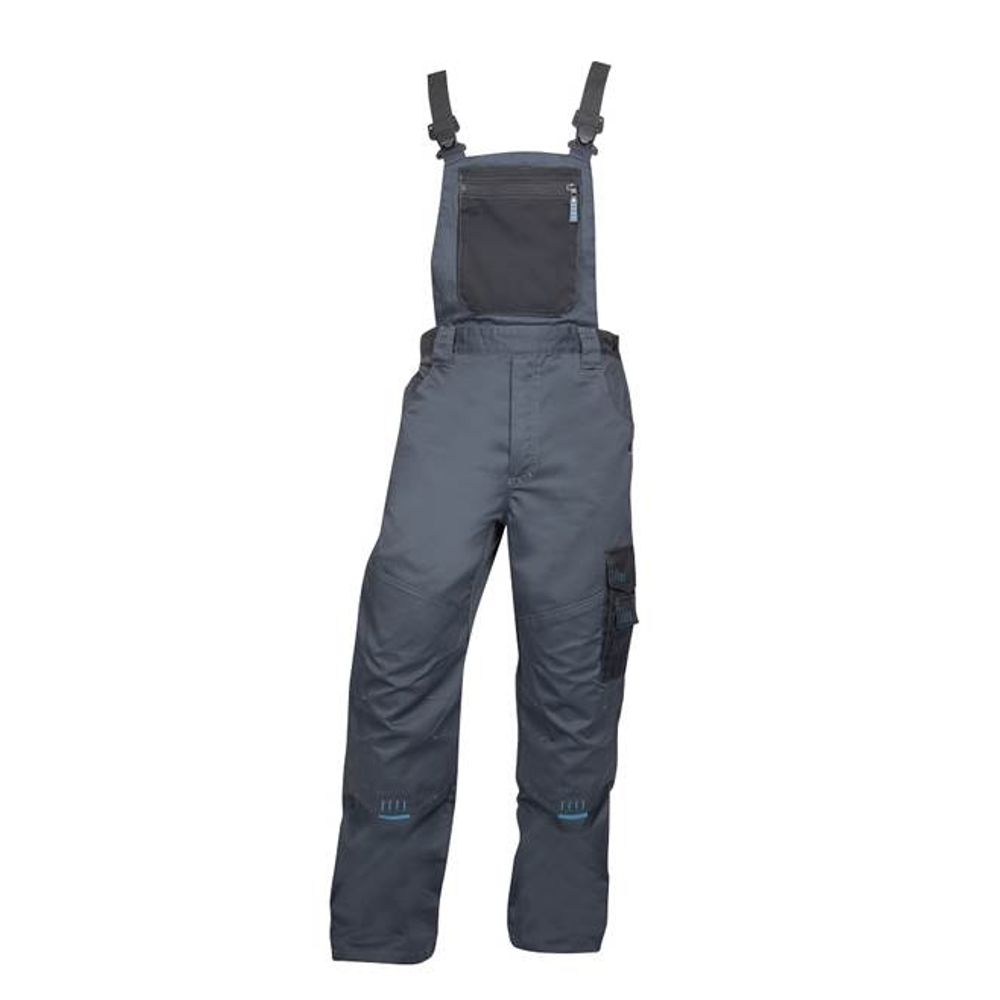 Ardon radne farmer hlače sa tregerima 4TECH H9302/60 (sive) slika 1