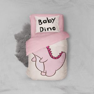 Jednostruki set posteljine Single Baby Dino