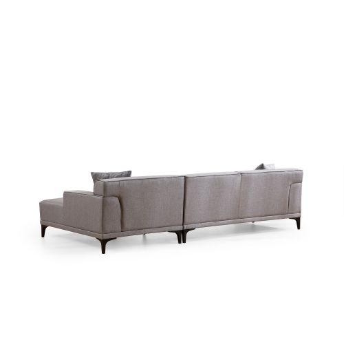 Atelier Del Sofa Kutna garnitura, Svijetlo siva, Petra R Corner - Light Grey slika 9