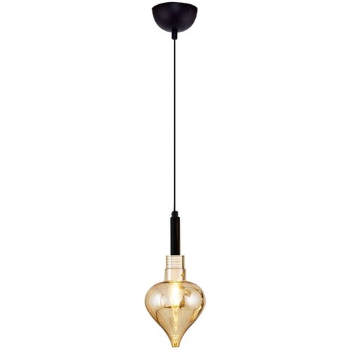 2801-1A-12 Amber Chandelier slika 1