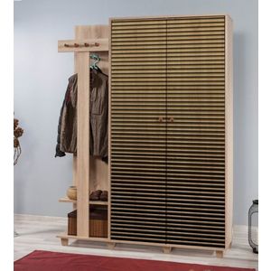 Hall stand Garmanto 135-220, boja / nijanse sonoma hrasta