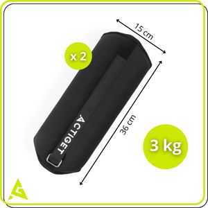 ACT0131 UTEGOVI ZA VJEŽBANJE 2 X 3 KG