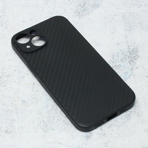 Maska Carbon fiber za iPhone 14 6.1 crna slika 1