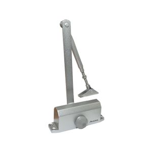 Hidraulični zatvarač za vrata APECS - AVERS 45 kg, sivi
