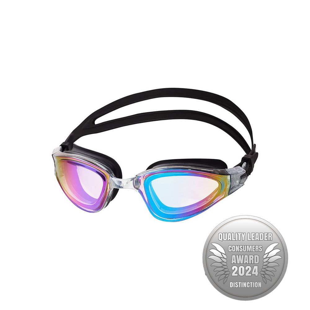 Nqg180maf crne/dugine naočale za plivanje nils aqua slika 6