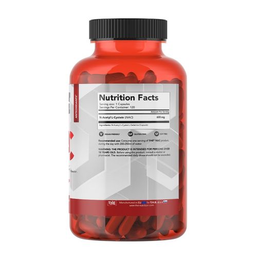 NAC (N-Acetyl L-Cystein ) THE NUTRITION 600 mg - 120 tableta slika 2