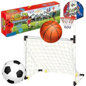 Woopie sportski set 2 u 1 - košarka i gol 