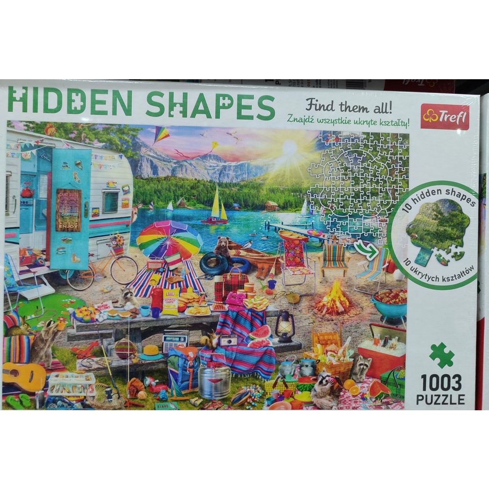 Puzzle 1000 skriveni oblici sorto slika 3