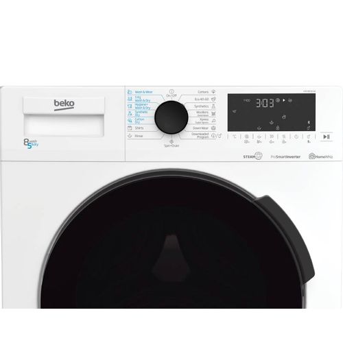 Beko HTV 8716 X0 Mašina za pranje i sušenje veša, 8/5 kg, 1400 rpm, ProSmart™ Inverter, SteamCure®, Bluetooth slika 8