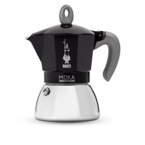 Bialetti New Moka indukciona moka pot crna za 4 šolje