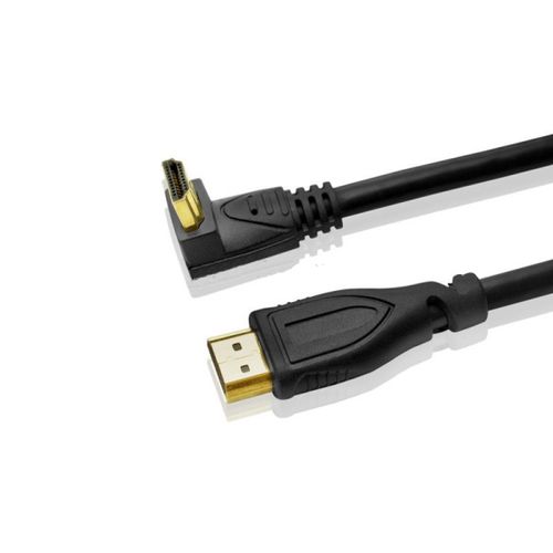 Xwave NT005 3m HDMI 4K kabl,ugao konektora 90,pozlaćen slika 1