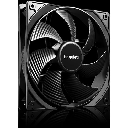 be quiet! BL108 Pure Wings 3 140mm PWM, Fan speed up to 1200rpm, Noise level 21.9 dB, 4-pin connector PWM, Airflow (57.4 cfm / 97.5 m3/h) slika 3