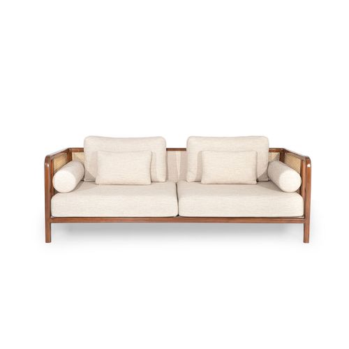 Peanut Cream 3-Seat Sofa slika 1