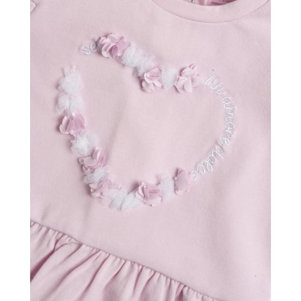 Chicco Haljina za bebe sa kratkim rukavima Amore Dolce slika 3