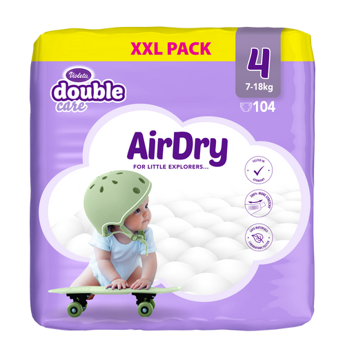 Violeta XXL pelene Giga pack Double Care Air Dry  slika 1