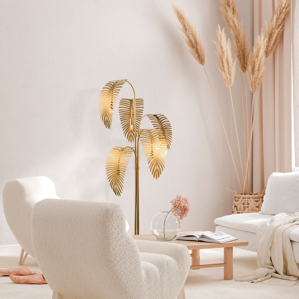 Palm 13925 - Zlata Lampa za Pod slika 3