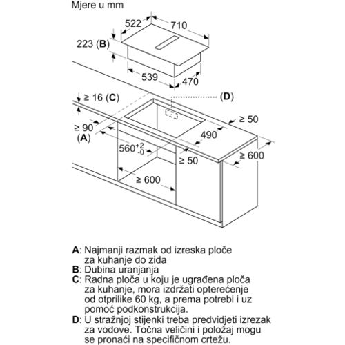 Bosch ugradbena ploča s integriranom napom PVQ731F15E slika 14