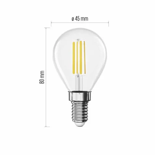 Led sijalica Filament Mini Globe 7W(75W) 1055lm E14 WW Emos ZF1D52 slika 2