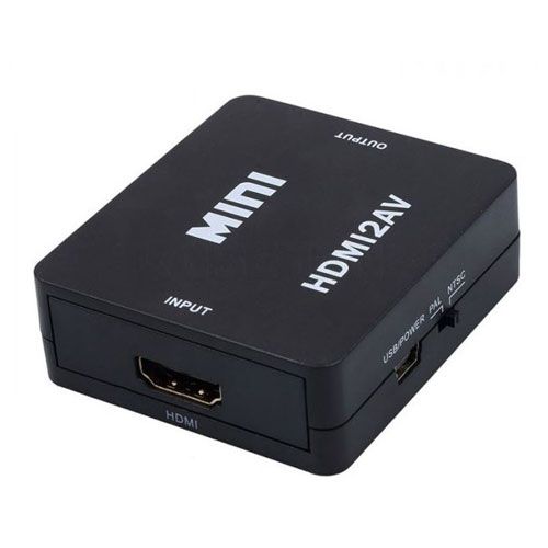 FAST ASIA adapter-konverter HDMI 1080p na AV kompozitni (3xRCA) (ž/3ž) (Crni) slika 3