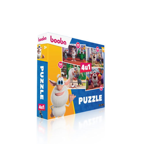 Booba: Puzzle 4U1 - 168 Kom slika 1