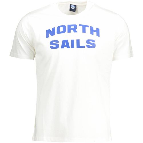 NORTH SAILS WHITE MEN'S SHORT SLEEVE T-SHIRT slika 1