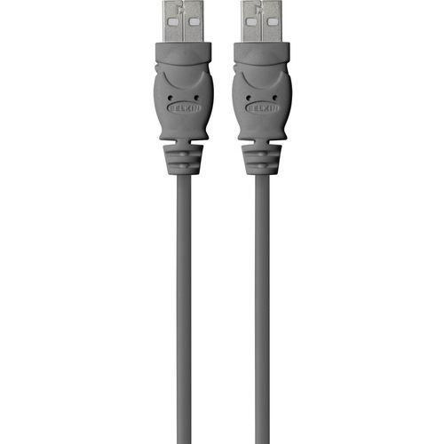 Belkin USB kabel USB 2.0 USB-A utikač, USB-A utikač 1.80 m crna UL certificiran F3U131BT1.8M slika 2