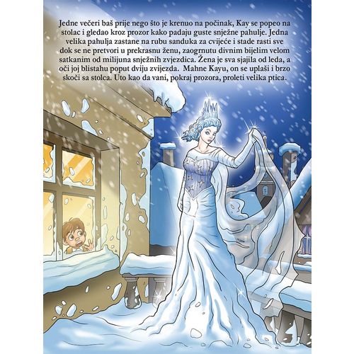 Snježna Kraljica, bajka  H. C. Andersen - iz serijala malih slikovnica slika 4