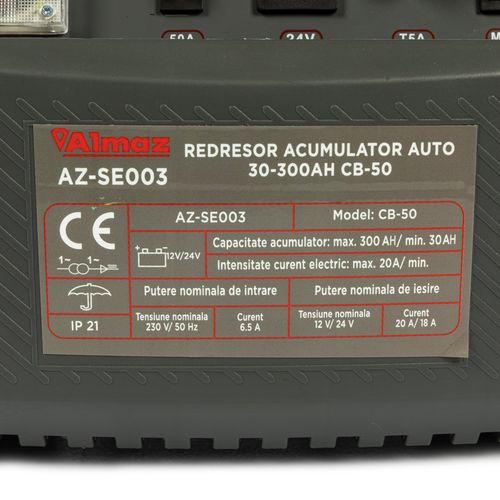 Punjač akumulatora 30-300Ah CB-50 slika 3