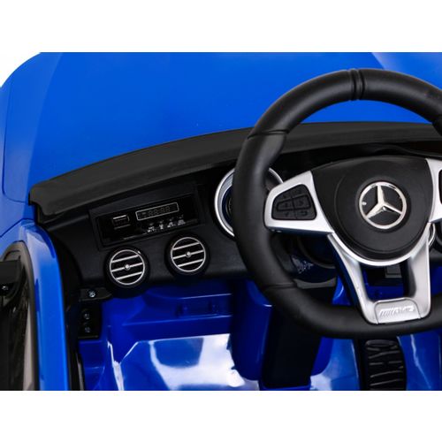 Licencirani auto na akumultor Mercedes Benz GLC63S 4x4 - plavi slika 10