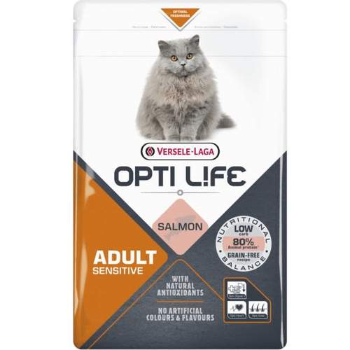 Versele-Laga Opti Life Cat Adult Sensitive Salmon slika 1