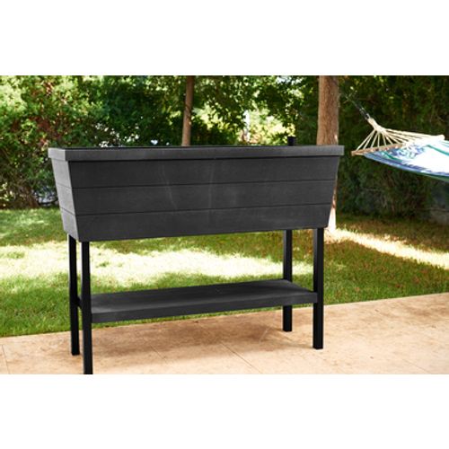 Keter URBAN BLOOMER graphite 939 posuda s ugrađenim sustavom za navodnjavanje, grafit slika 3