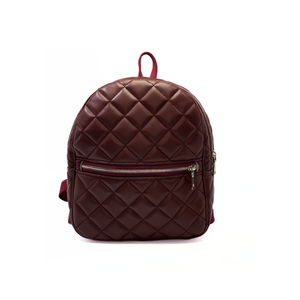 ILEA Ženski ruksak Topstitch, Bordo