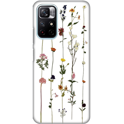 Torbica Silikonska Print Skin za Xiaomi Redmi Note 11T 5G/Poco M4 Pro 5G Flower slika 1